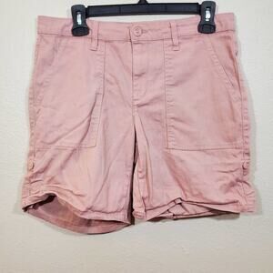 JONES pink‎ utility burmuda shorts